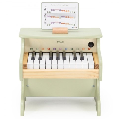 VIGA PolarB Drewniane Pianino dla Dzieci Nauka Gry Nutki Instrument Montessori
