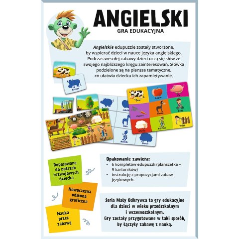 GRA - Angielski / Mały Odkrywca Trefl 02812