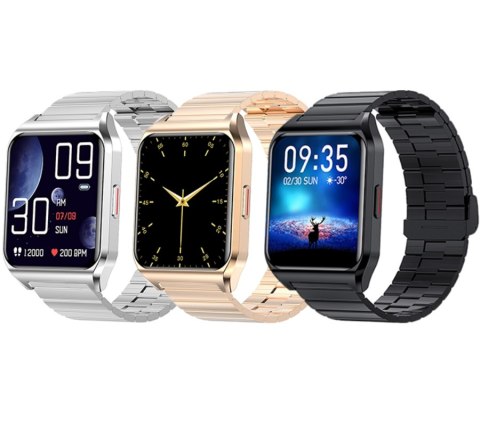 Smartwatch Damski RUBICON RNCE89 Gold Rose SMARUB163