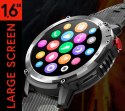 Smartwatch Męski RUBICON RNCF08 Black/Moro SMARUB232