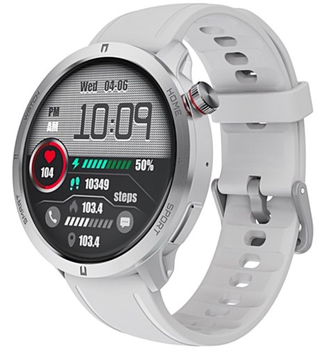 Smartwatch RUBICON RNCF14 Silver/White SMARUB252