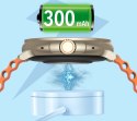 Smartwatch RUBICON RNCF15 Tytan/Orange SMARUB258