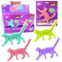 Kot Puzzle Fidget 3D Układanka Elastyczny Do Wyginania Mix