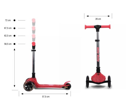 Milly Mally Scooter Jelly Pink