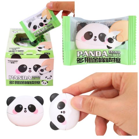 Gumka Do Ścierania Zmazywania Szkolna Biurowa Panda