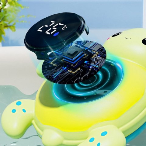 WOOPIE BABY Termometr do Kąpieli 2w1 Mierzenia Temperatury Wody i Pomieszczenia Żółwik