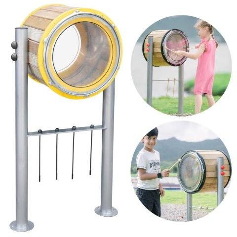 CLASSIC WORLD EDU Zestaw Bębenki XXL 2 szt. Instrument Perkusja Ogrodowa