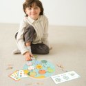 CLASSIC WORLD Gra Sensoryczna Liść Lotosu Dopasuj Kształty i Kolory