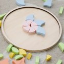 CLASSIC WORLD Pastelowa Mandala Układanka Montessori Mozaika Kwiaty