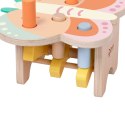 CLASSIC WORLD Wbijak Pastelowy Motylek Montessori z Młoteczkiem 8el.