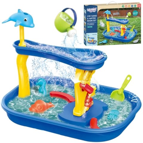 WOOPIE Tor wodny Stolik Wodny Wodospad Delfinek 11el.