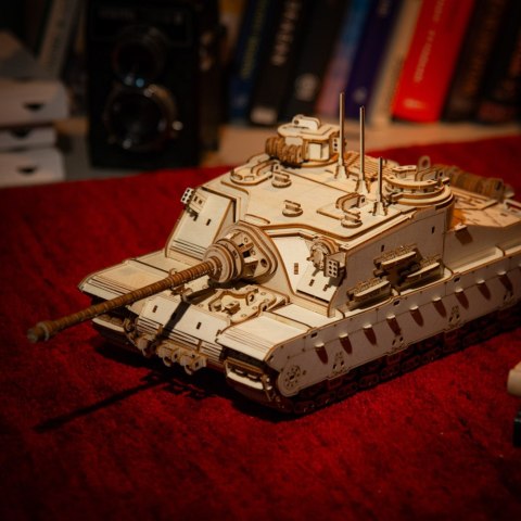 Little Story Wooden Model 3D Puzzle - Tank Tortoise