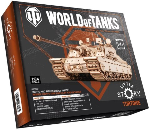 Little Story Wooden Model 3D Puzzle - Tank Tortoise