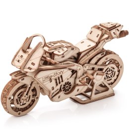 Little Story Wooden Model 3D Puzzles DIY - Grand Prix Motorcycle