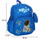 Plecak dla przedszkolaka szkolny dziecięcy astronauta 30x14x23cm