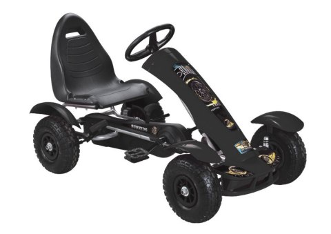 Gokart Na Pedały F618 Czarny