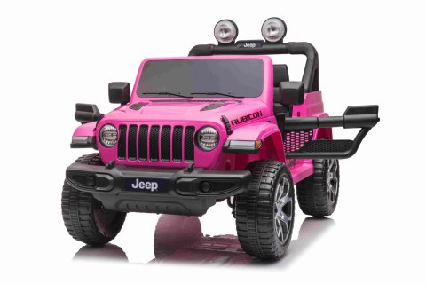 Pojazd Jeep Wrangler Rubicon Różowy