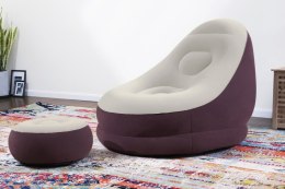 Dmuchany Fotel Z Podnóżkiem 122x94x81cm Bestway