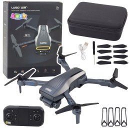 Dron LU50 Air Podwójna Kamera HD MV Video Światła LED Aplikacja