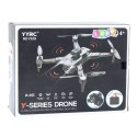 Dron Y329 Kamera HD WIFI Światła LED Aplikacja Czarny Karbonowy