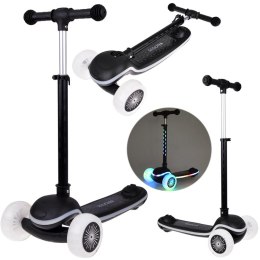 Balansowa hulajnoga SCOOTER 3-kołowa KOLOROWE ŚWIATEŁKA i MUZYKA SP0812