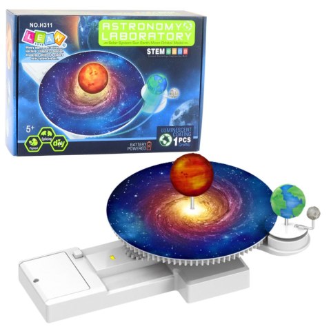 Astronomiczny Zestaw Edukacyjny Słońce Ziemia Księżyc DIY