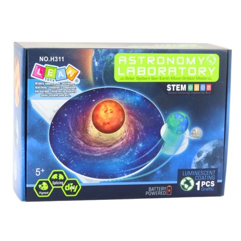 Astronomiczny Zestaw Edukacyjny Słońce Ziemia Księżyc DIY
