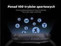 Smartwatch Męski GRAVITY GT18-6 Czarny Pasek Silikonowy + Granatowy Pasek