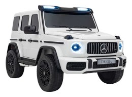 Pojazd Mercedes Benz G63 AMG XXL STRONG MP4 Biały