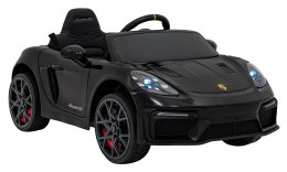 Pojazd Porsche Spyder RS 718 Czarny MP4