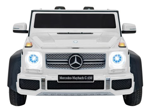 Pojazd Mercedes Benz MAYBACH G650 Biały