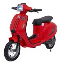 Pojazd Skuter Retro 23 Czerwony