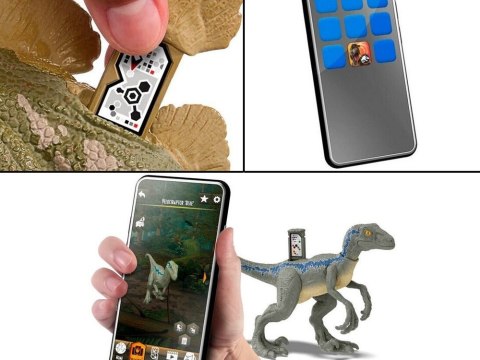 Figurka dinozaur Ceratosuchops Jurassic World dziki ryk ruchome ele ZA6058