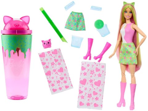 Mattel Barbie Pop Reveal lalka z serii: Shake + kot i akcesoria ZA6061