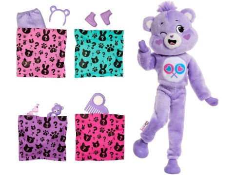 Mattel Barbie lalka Cutie Reveal Troskliwe misie - CZUŁE SERCE ZA6062