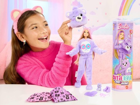Mattel Barbie lalka Cutie Reveal Troskliwe misie - CZUŁE SERCE ZA6062