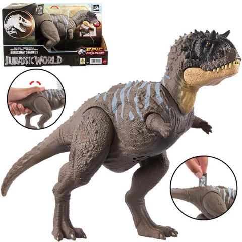 Mattel Dinozaur Ekrixinatosaurus Jurassic World figurka Dziki ryk ZA6054