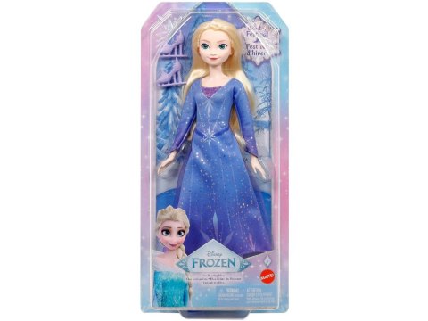 Mattel Disney Frozen lalka królowa Elsa łyżwiarka - Kraina Lodu ZA6056