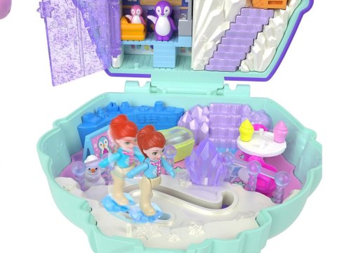 Zestaw Polly Pocket Śnieżny pingwinek zamykany domek figurki akces ZA6050