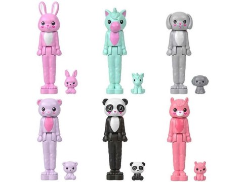 Mattel Mini Barbie Land Cutie Reveal Lalka niespodzianka w kostiumie ZA6040