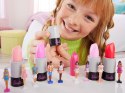 Mattel Mini Barbie Land LALKA niespodzianka w szmince Barbie lub Ken ZA6037