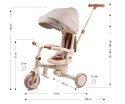 Milly Mally Rowerek Trójkołowy Zippy Beige