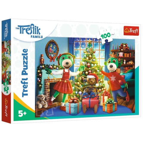 Puzzle - 100 - XMAS Zimowe Trefliki - Trefl 16459
