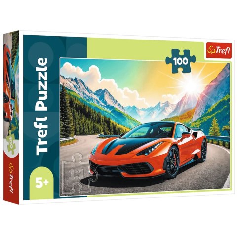 Puzzle - 100 - Wyścig z czasem Trefl 16490