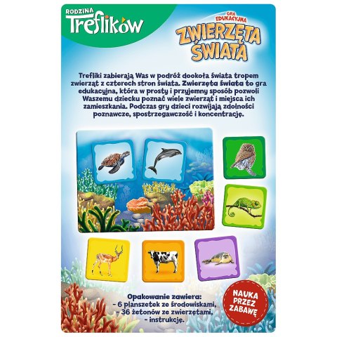 Zwierzęta świata - Rodzina Treflików 02337