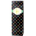 Torba Prezentowa Na Wino Butelkę W Kropki 35 x 12 x 9 cm