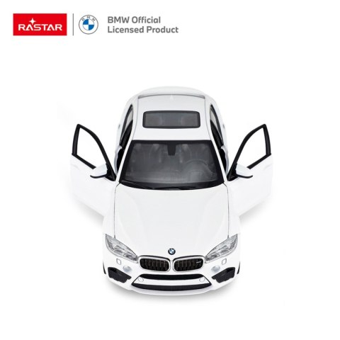 Autko Metalowe 1:24 BMW X6M Białe RASTAR