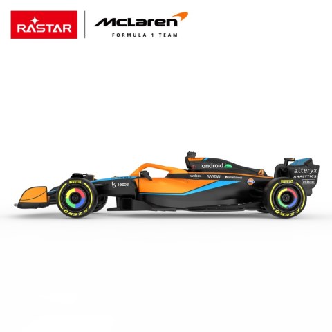 Autko Metalowe 1:24 McLaren F1 MCL36 Pomarańczowe RASTAR