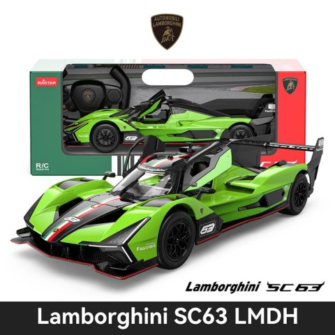 Autko R/C 1:14 Lamborghini SC63 Zielony RASTAR