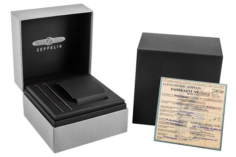 Zegarek Dęmski ZEPPELIN LZ121 Mediterranee Moonphase 9637-5 + BOX